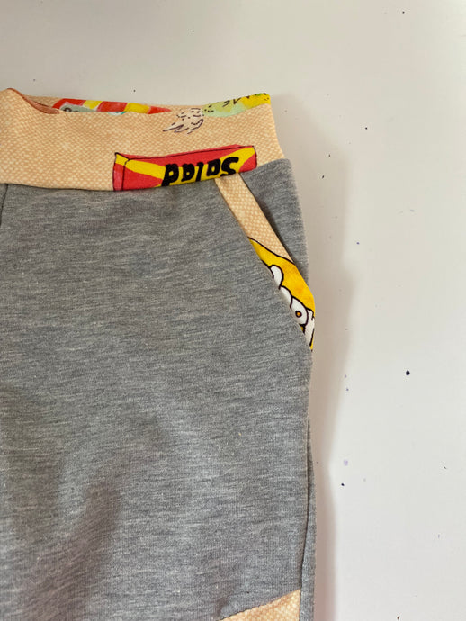 Adapted grow with me joggers with poppers